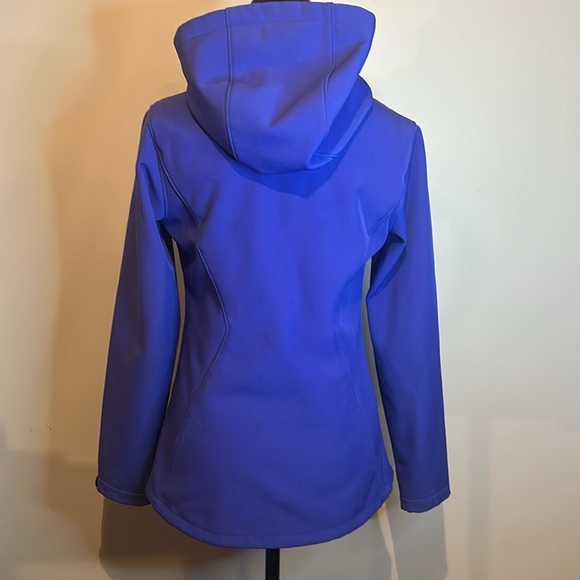 Sears vintage Women's Blue Hooded Jacket - Picture 5 of 8